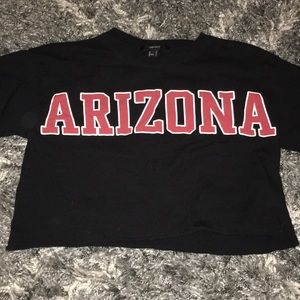 BLACK ARIZONA CROP TOP